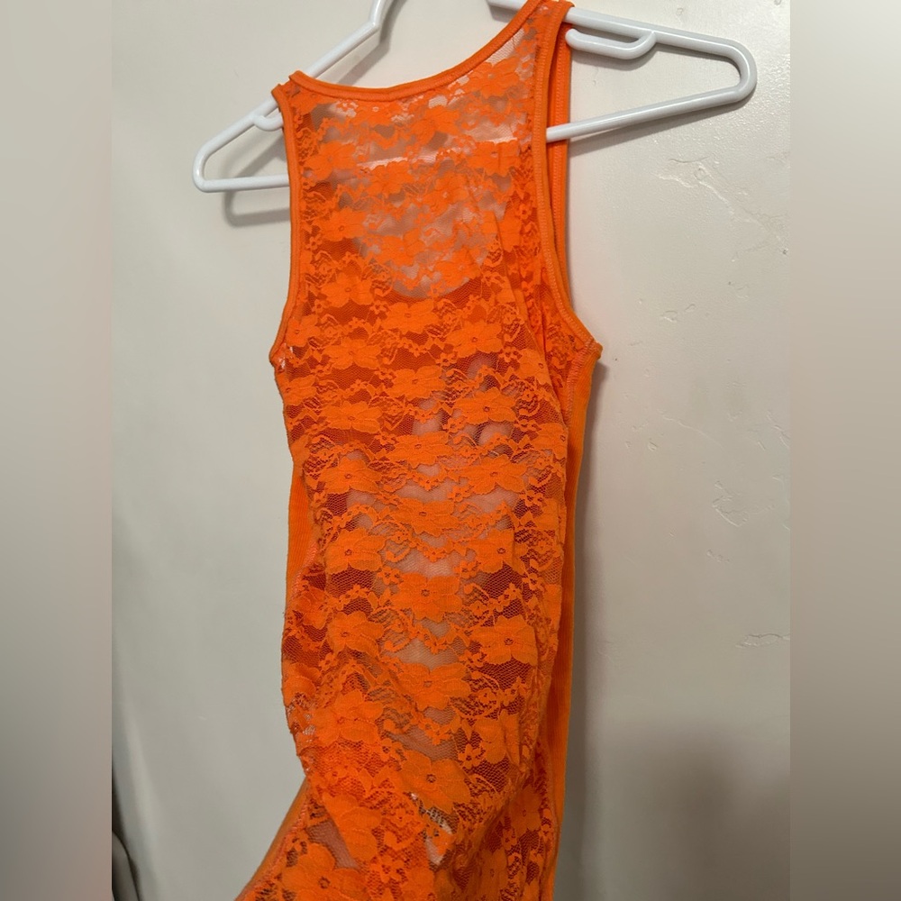 Aeropostale 2000 lace back tank top size‎ small - Picture 3 of 7